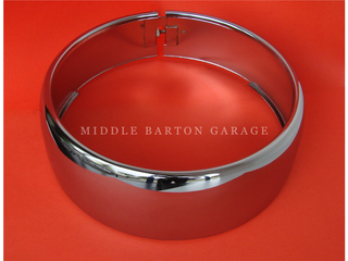 HEADLAMP BEZEL 600D CHROME R/HAND 